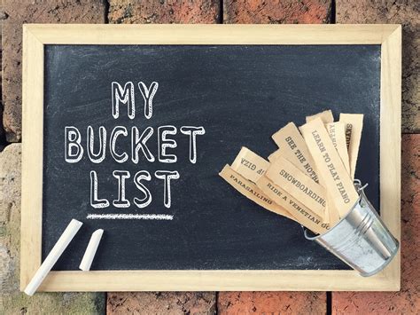 Bucket List 